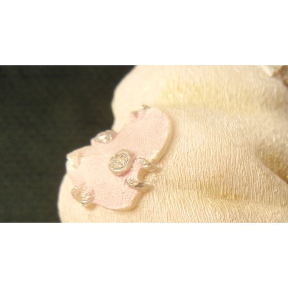 juggling snowman, white on white Holiday décor. standing mantel snowman - Picture 8 of 8